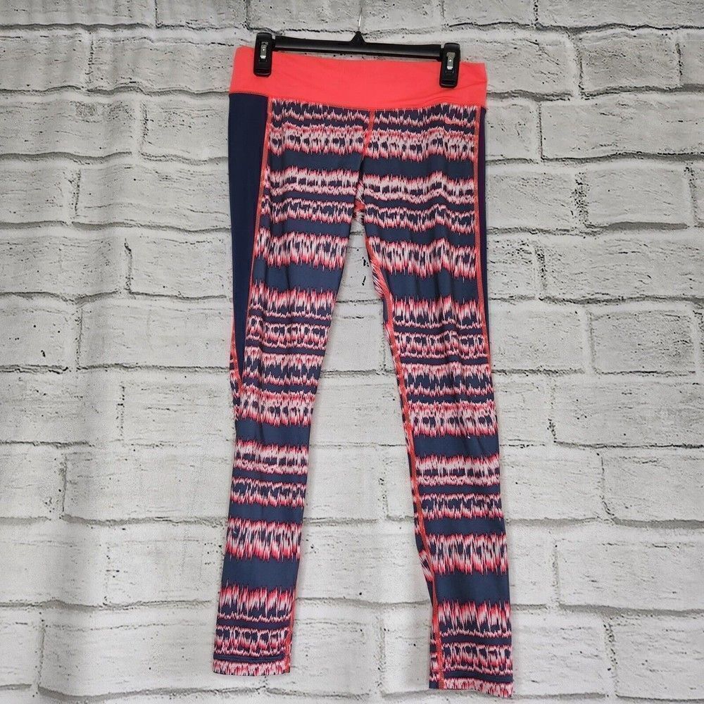 Nike Better World Womens Full Length Leggings Coral Gray Size Large